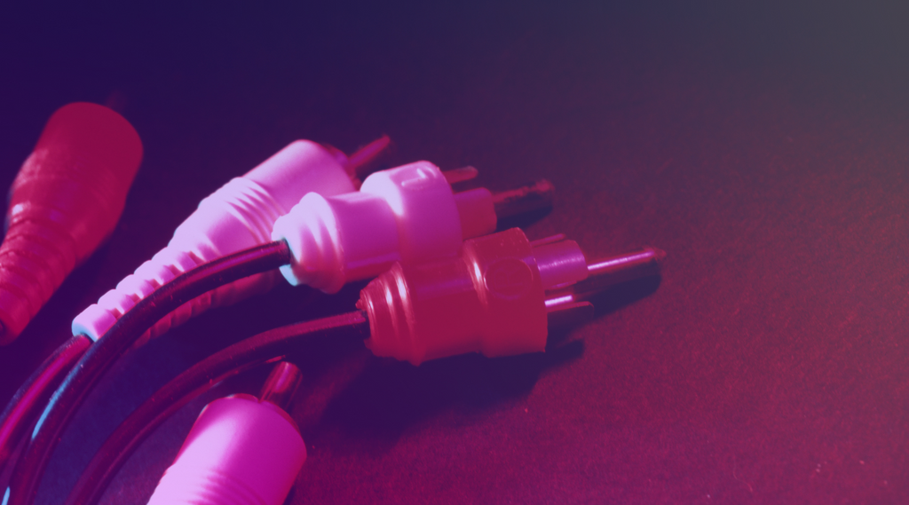 A set of color cables, often used to represent video editing plugins.