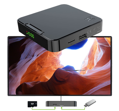 DCOLOR Decoder DVB-T2 C TV BOX