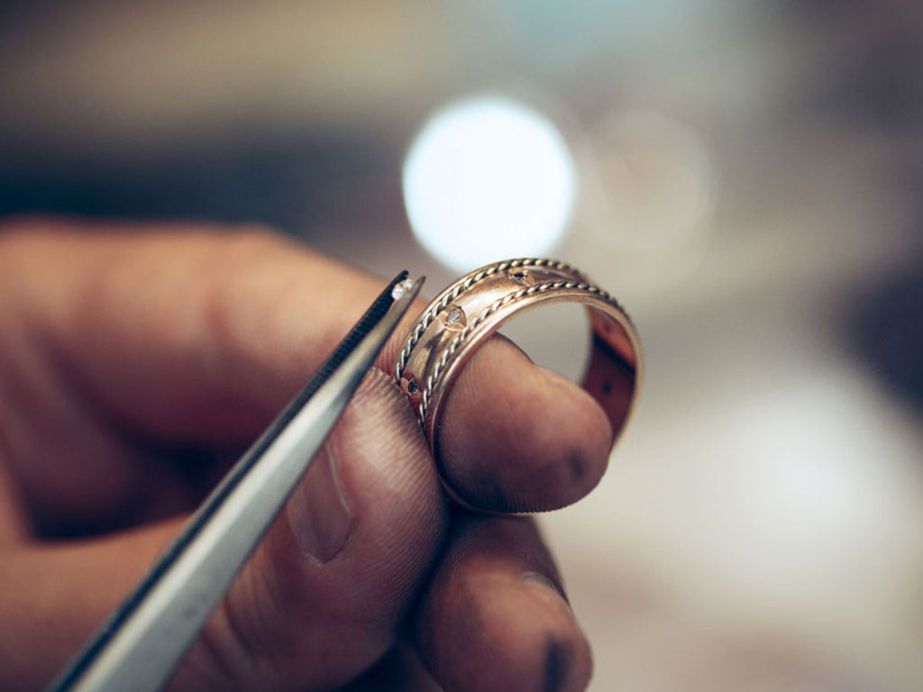 Hand Crafted Diamond Ring