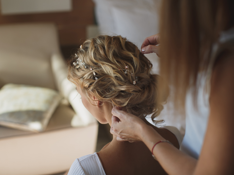 Consider bridal Hair Style