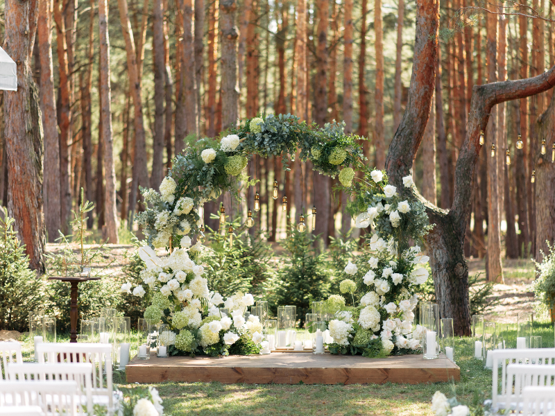 Outdoor Wedding Ceremony