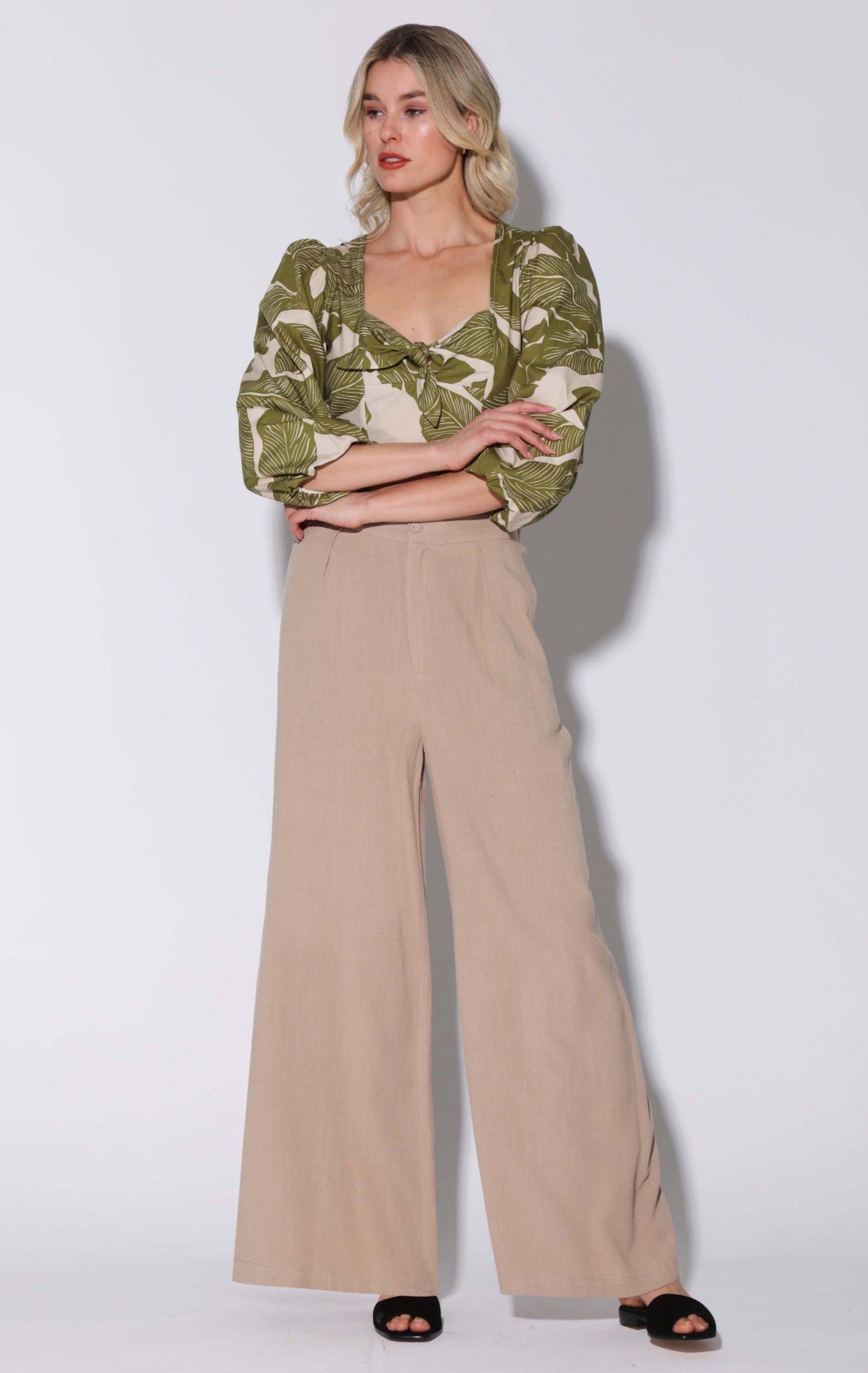 Wren Pant, Straw by Walter Baker