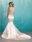 Allure Bridals Beaded High-Neck Gown Style 9312 Size 12