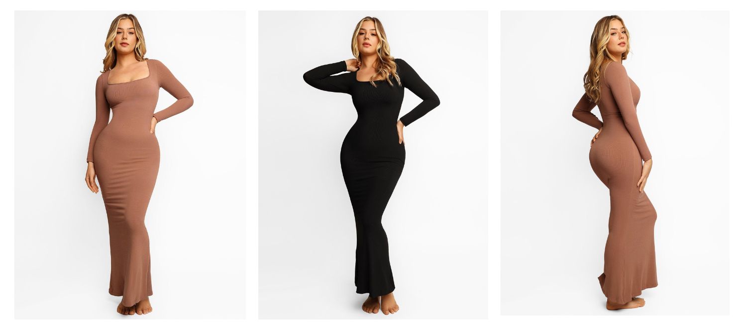 Browse the New Trends Shapewear Dress in Popilush