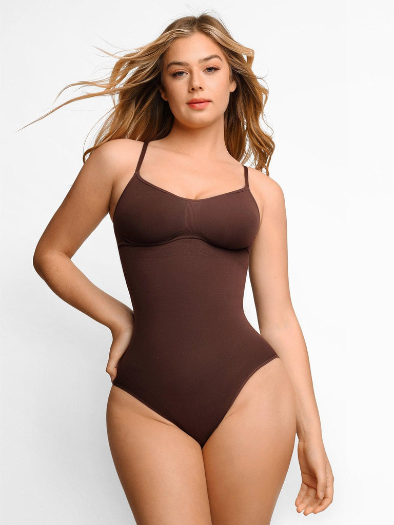 Lovskoo Plus Size Bodysuit for Women Tummy Control Shapewear Open Bust Butt  Lifter Slimmer Body Shaper Sculpting Bodysuit Beige