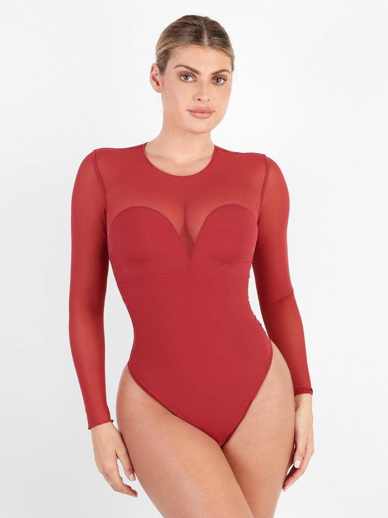 RED HOT by SPANX® Reversible Flipside Firmers Panty Bodysuit