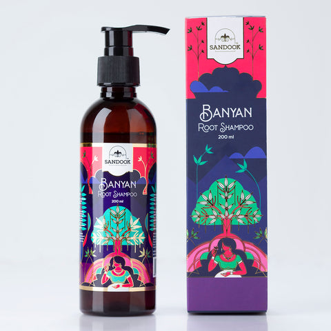 Banyan hair root shampoo