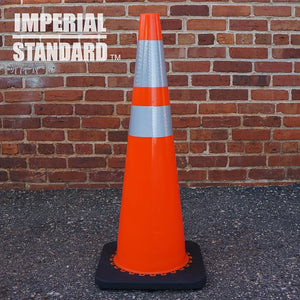 36" Orange Safety Cones - Imperial Standard