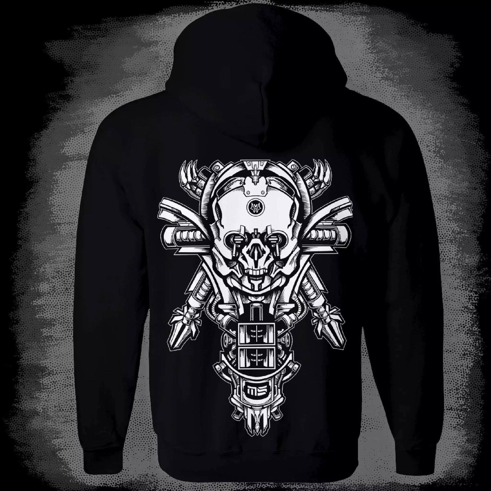 Skull Techwear Hoodie