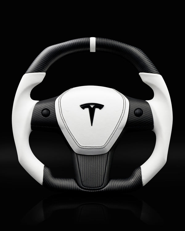 tesla model x steering wheel