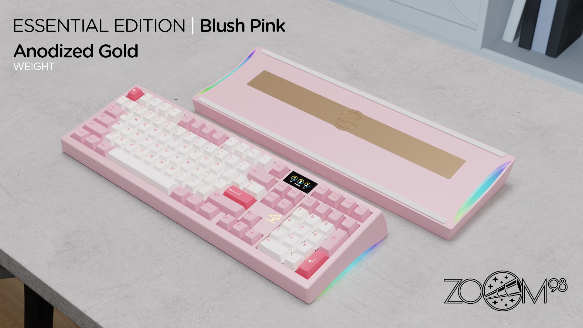 Meletrix Zoom98 EE Blush Pink