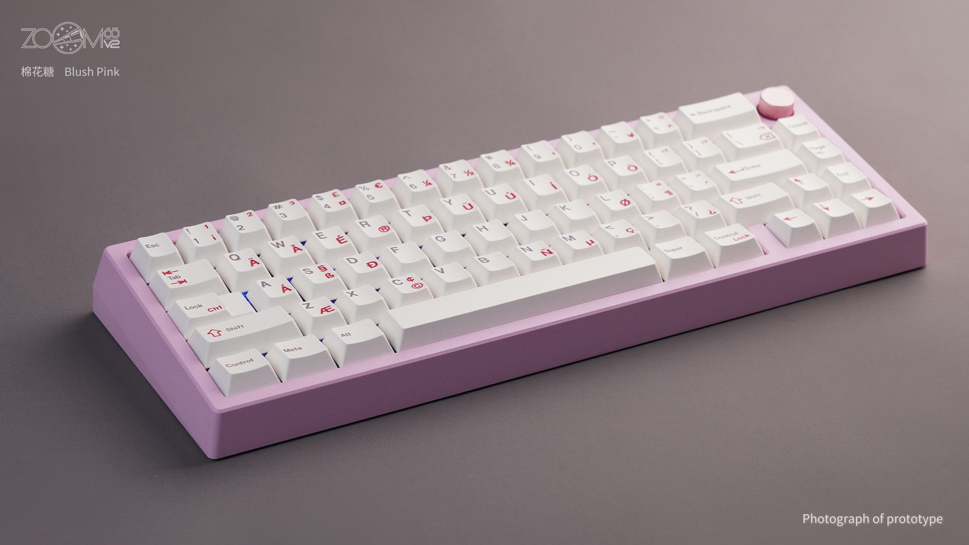 Zoom65 Essential Edition V2 - Blush Pink