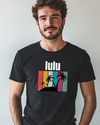 Picture of Custom Tropical Paradise T-Shirt with LULU in Bold White