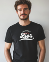 Picture of Custom "LIOR" Black T-Shirt | Personalized Apparel with Unmatched Style