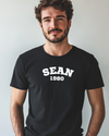 Picture of "Custom SEAN 1980 Black T-Shirt - Bold Collegiate Style Print"
