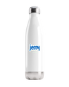Picture of "JERRY's Personalized Sleek White Water Bottle"