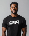 Picture of "Custom OREN OREN Print Black T-Shirt - A Unique Statement Piece"