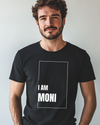 Picture of "I AM MONI" Personalized Statement Black T-Shirt - Customizable Apparel