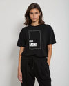 Picture of Custom "I AM MONI" T-shirt - Personalized White Print Design