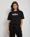 Picture of Custom Black T-Shirt with NOAH in Bold White Design