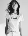 Picture of "Personalized MONI Uniqueness Tee - MONI Design on Premium White T-shirt"