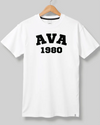 Picture of Stylish AVA Personalized T-Shirt with Classic AVA 1980 Print