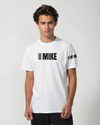 Picture of Personalized "MIKE" Designer T-Shirt in Elegant Black and Grey