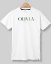 Picture of "OLIVIA Personalized T-Shirt - Sleek Design"