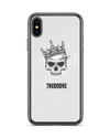 Picture of "THEODORE's Skull Crowned Phone Case - Edgy Design"