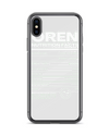 Picture of "OREN Personalized Case - Nutrition Facts Design"