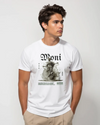 Picture of "MONI" Personalized T-Shirt with Bespoke Grayscale Design