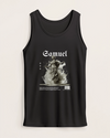 Picture of "SAMUEL Vintage Knight Design Tank Top"