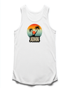 Picture of "Personalized JOHN Beachy Tank Top with Vibrant Sunset Design"