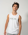 Picture of "LUCAS Personalized Tank Top - Chic & Minimalist"