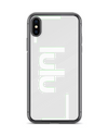 Picture of "Modern LULU Phone Case - Sleek Black & White Design"