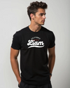 Picture of Custom "LIAM" Black T-Shirt | Personalized Apparel with Unmatched Style