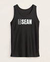 Picture of SEAN's Unique Personalized Black Tank Top for Chic Style