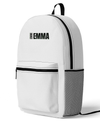 Picture of "Sleek EMMA Backpack - White with Black Accents"