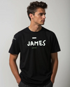 Picture of "JAMES Personalized T-Shirt | Modern Design"