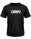 Picture of Custom OREN Sleek Black T-Shirt with Bold OREN Statement