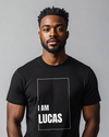 Picture of "LUCAS Personalized Black Tee - Sleek Design"
