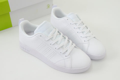 adidas neo advantage all white