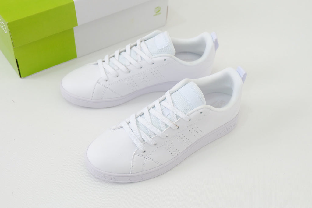 adidas neo advantage all white