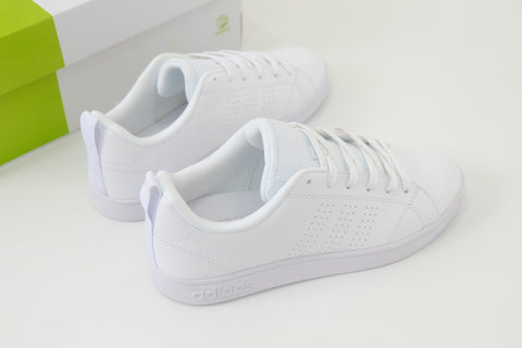 adidas advantage full white