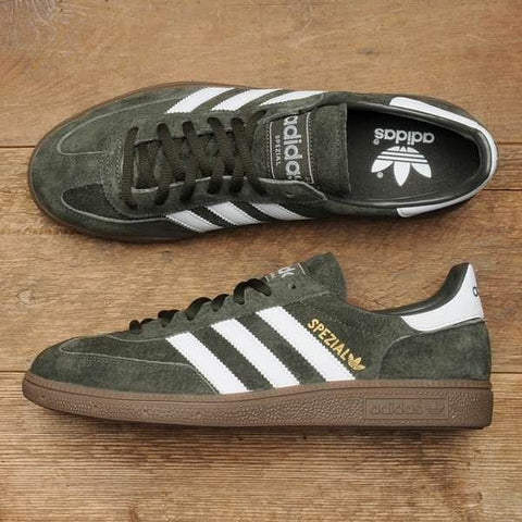 adidas spezial olive green