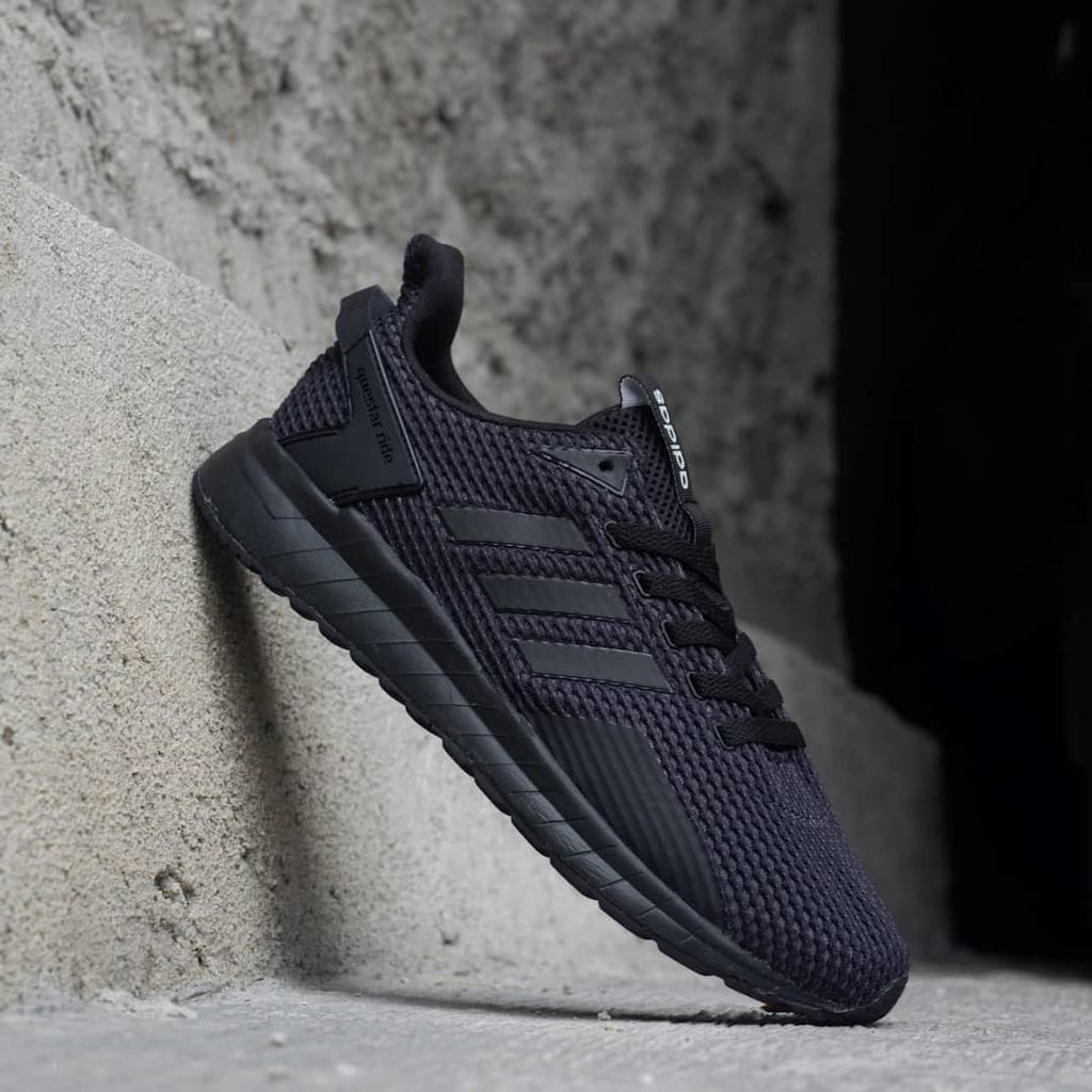 adidas questar all black off 56% - www 