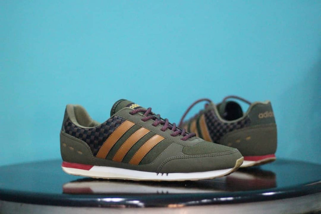 adidas neo army green