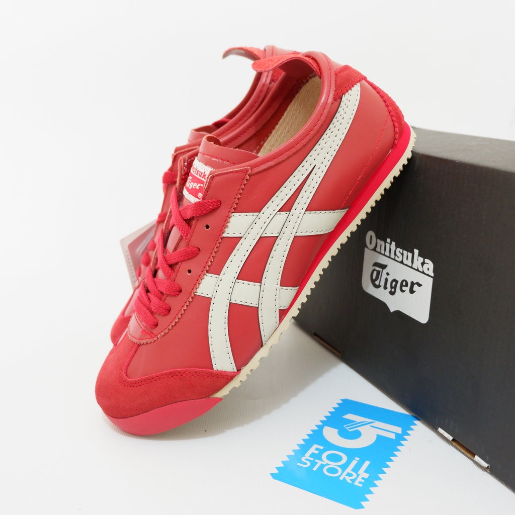 onitsuka tiger red and white