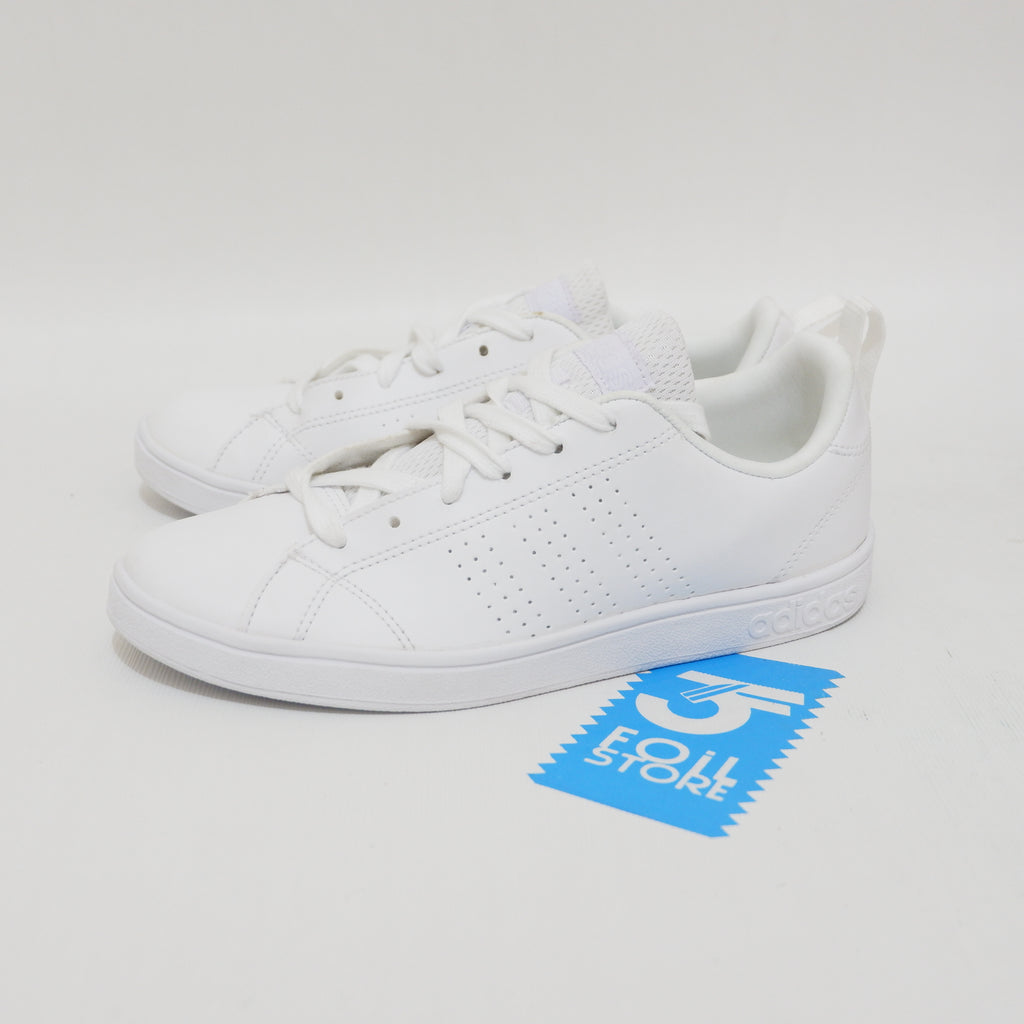 adidas neo advantage all white