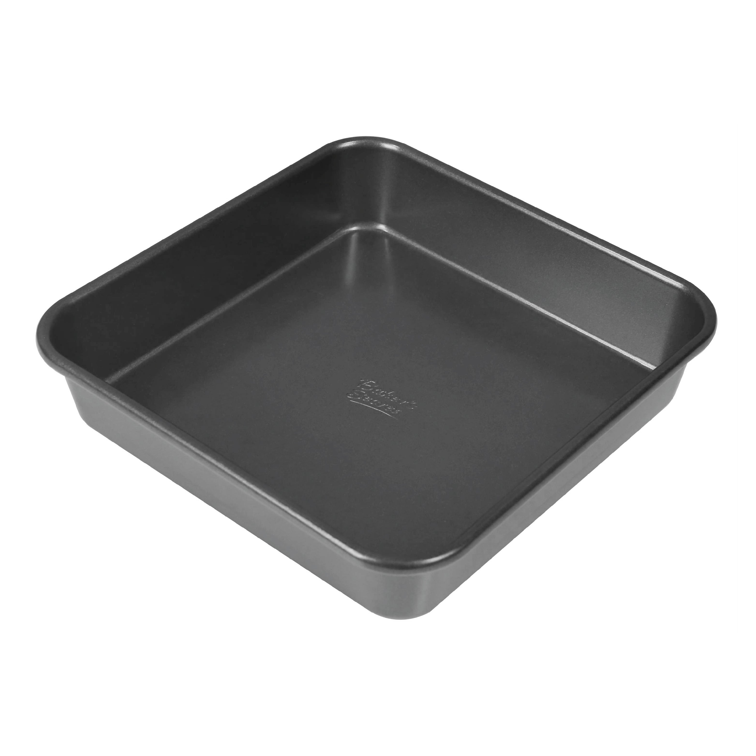 G&S Metal BakerEze Non-Stick Cake Pan with Cover, 12.7x8.9x1.9